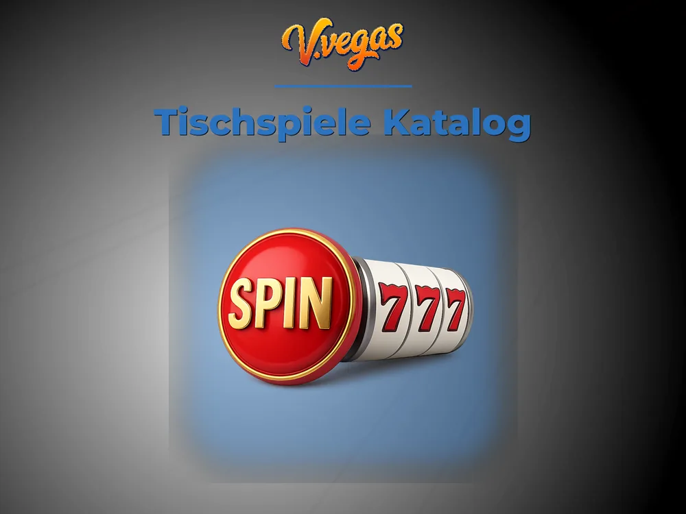 Vulkan Vegas - Tischspiele Katalog