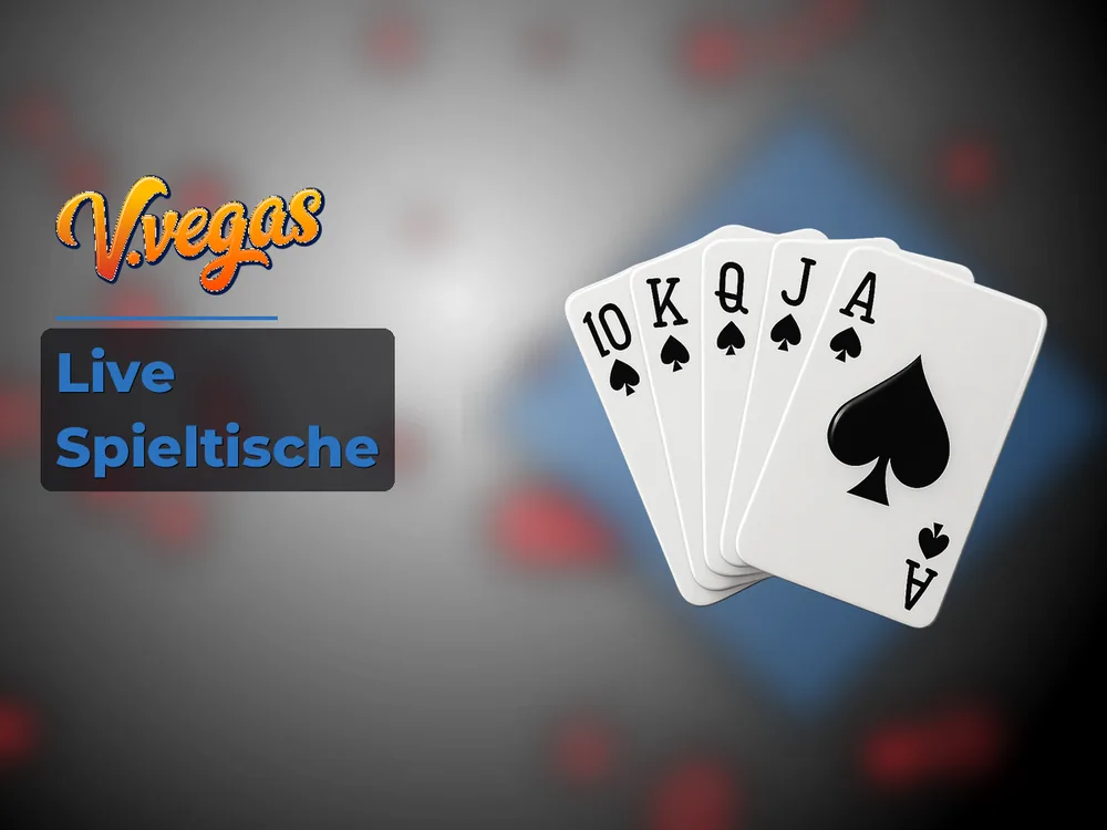 Vulkan Vegas - Live Spieltische